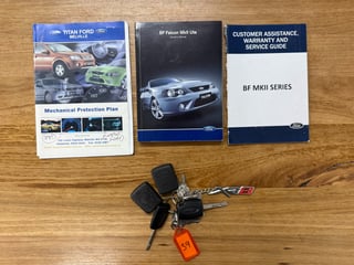 2006 Ford BF MKII XR8 Utility - 6sp Man - Octane Orange
