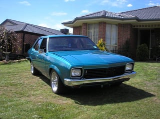 1974 LH SLR Torana mock up