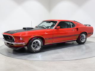 1969 Ford Mustang Mach 1 - Candy Apple Red 