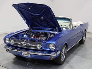 1965 Ford Mustang Convertible 302ci - Estoril Blue Metallic 