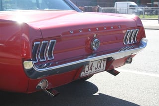 '67 Mustang Hardtop 289 V8.