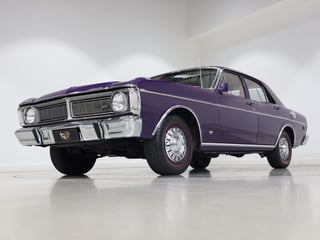 1971 Ford XY Falcon 500 6cyl Top Loader - Wild Violet Sunroof
