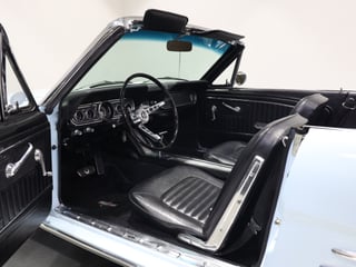 1966 Ford Mustang Convertible 289 2V - Arcadian Blue