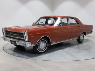 1971 Ford ZD Fairlane 351 V8 T-Bar Auto - Bronze Wine Metallic