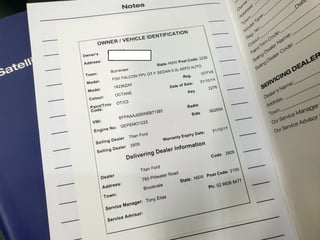 2014 FPV GTF Falcon #493 - 362 klms