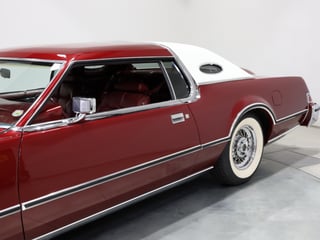 1976 Lincoln Continental Mark IV - Dark Red Moondust Metallic