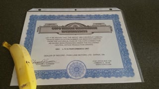 1969 Chevrolet Camaro 427ci 4sp COPO