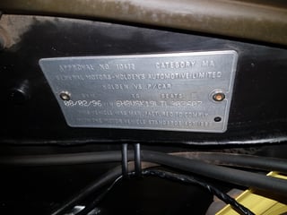 1996 HSV VS GTS-R Commodore #16