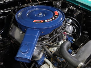 1969 Ford Mustang Mach 1 351ci Windsor - Silver Jade Metallic