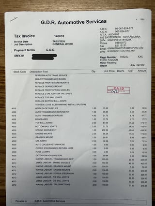 1982 Ford XD Falcon GL 5.8L - Ex Police Car