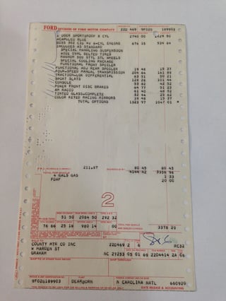 1969 Boss 302 Ford Mustang