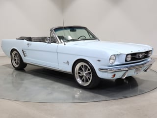 1966 Ford Mustang Convertible 289 2V - Arcadian Blue