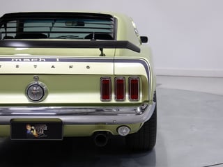 1969 Ford Mustang Mach 1 351 4V Windsor 4sp Man - Lime Gold