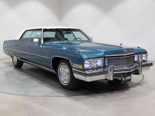 1973 Cadiliac DeVille 4-door Pillarless - 16,673 miles from new!