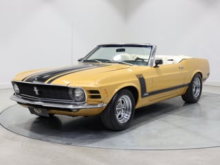 1970 Ford Mustang Convertible 302ci - Bright Gold 