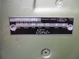 1966 Ford Futura Sports Coupe 289 V8