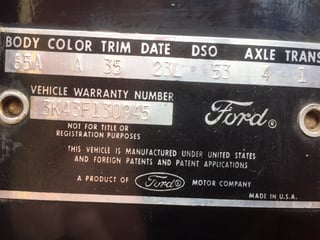 1963 Ford Fairlane Super Coupe 260 V8