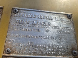 1975 XB GT Falcon - Tropic Gold