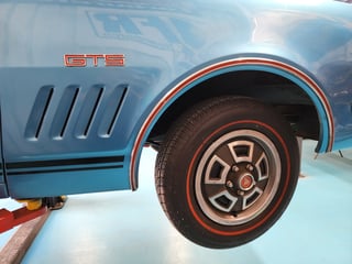 1969 HK GTS Monaro - Bright Blue Metallic 