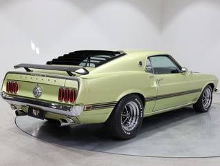 1969 Ford Mustang Mach 1 351 4V Windsor 4sp Man - Lime Gold
