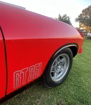 1975 Ford Falcon XB GT Hardtop - Sunroof Red Pepper