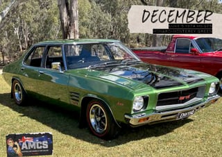 AMCS Muscle Car Calendar 2026 - Purchase Today!