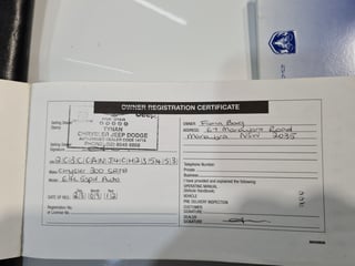 2012 Chrysler 300 SRT8 6.4L V8