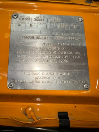 1971 XY Falcon GTHO Phase III - Surfer Orange