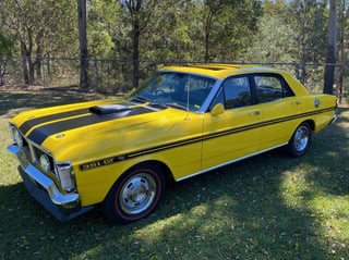 1971 XY GT Falcon - RAA Yellow