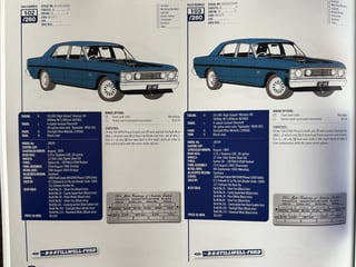 1969 Ford Falcon XW GTHO Phase I - Starlight Blue 