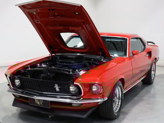 1969 Ford Mustang Mach 1 - Candy Apple Red 