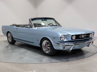 1966 Ford Mustang Convertible GT - 289 4V - Silver Blue