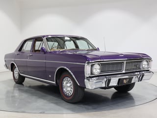 1971 Ford XY Falcon 500 6cyl Top Loader - Wild Violet Sunroof
