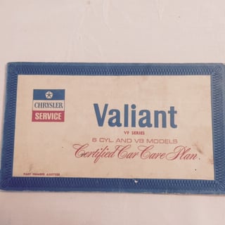 1969 VF Valiant Pacer 225