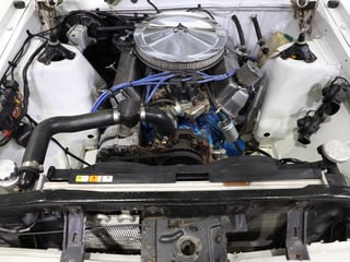 1971 Ford XY Fairmont 302ci Windsor - Ultra White