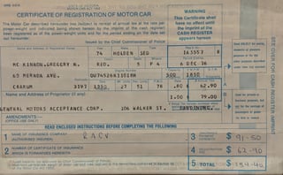 1974 HQ GTS Monaro 350 V8