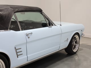 1966 Ford Mustang Convertible 289 2V - Arcadian Blue