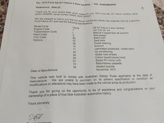 1975 Ford Falcon XB GT Hardtop - Sunroof Red Pepper