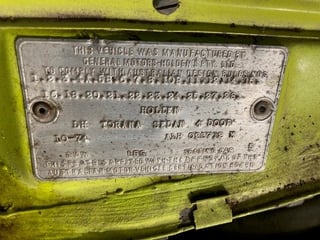 1974 LH SL/R 5000 Torana - Restoration Project