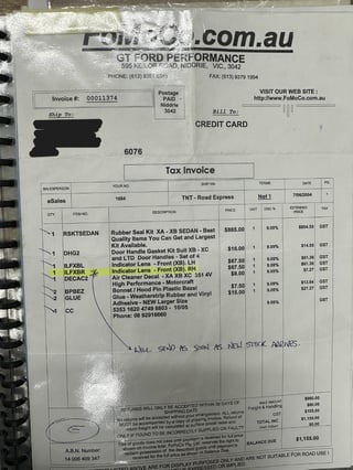 1976 Ford Falcon XB GT - Sherwood Green Metallic