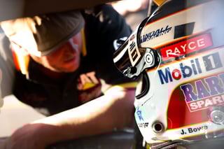 2001 CAT Racing 600 AU Falcon Supercar - John Bowe