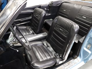 1966 Ford Mustang Convertible GT - 289 4V - Silver Blue