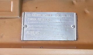 1984 XE Fairmont Ghia Phase 5 Replica