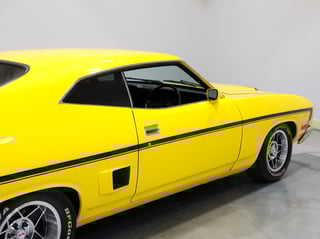 1977 Ford XC Falcon GS Hardtop - 393ci V8 Yellow Glo
