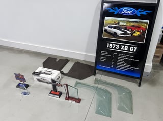 1973 Ford Falcon XB GT 4V - Polar White 