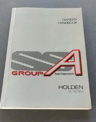 1988 HSV VL SS Group A Walkinshaw Build No.397