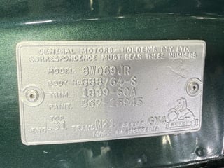 1976 Holden HJ Monaro GTS 308 - Jade Green Metallic