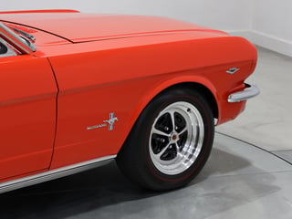 1966 Ford Mustang Coupe 289ci RHD - Signal Flare Red