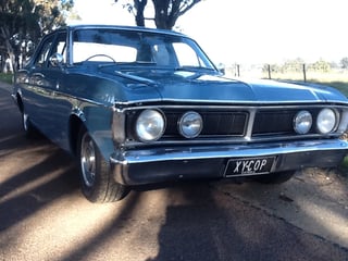 XY Falcon 351 V8 Police car
