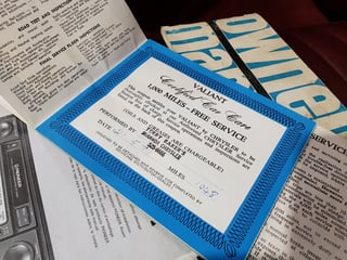 1971 Valiant VG Regal Coupe